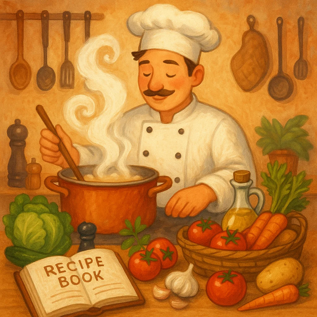 Watercolor style illustration